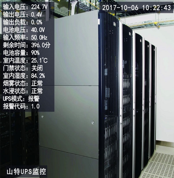上海UPS監控攝像機-機房動環監測